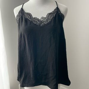 H&M Black Lace Tank